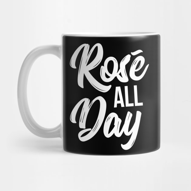 Rose all Day funny t-shirt by RedYolk